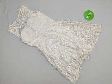 sukienka damska ecru: Sukienka damska, rozmiar S — 2