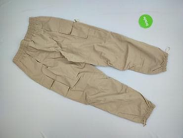 dresy oversize h: By o la la. !, Spodnie cargo damskie, rozmiar L — 3