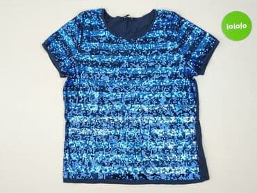 marynarka srebrna: Bluzka damska, S — 4