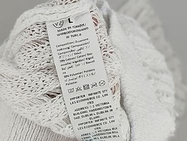 biale leginsy: Elegancki komplet, rozmiar L — 6