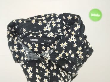 sinsay bluzka w panterke: Koszula damska, rozmiar XS — 4