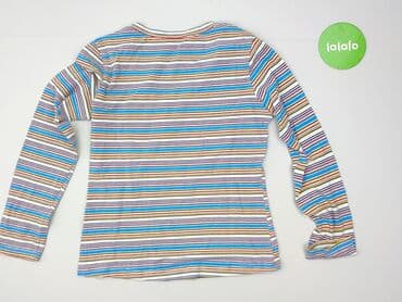 koszulka z długim rękawem w paski: Bluzka damska, rozmiar M — 3