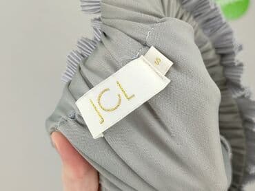 sweter do plisowanej spódnicy: JCL, Spódnica damska, S — 4