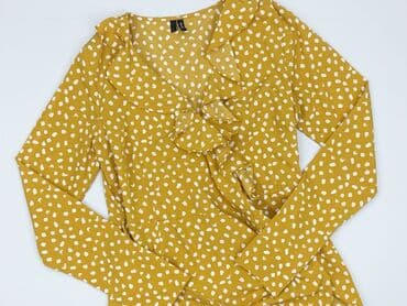 musztardowa bluzki: Vero Moda, Bluzka damska, rozmiar S — 1
