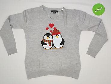 sweter z pingwinem: Atmosphere, Sweter damski, rozmiar S — 2