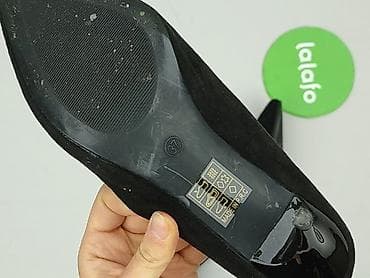 ecco flash 38: Czarne damskie szpilki LEI-90 - Rozmiar: 37 - Kolor: black (czarny) - — 5