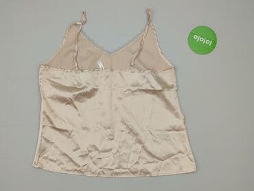 cieliste podkoszulki damskie: Sinsay, Koszulka od piżamy, rozmiar XL — 3