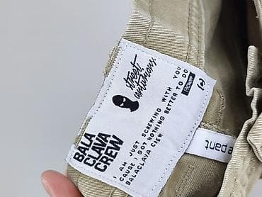 cargo: Męskie spodnie cargo jogger Balaclava Crew - Kolor: beż/piaskowy - — 4