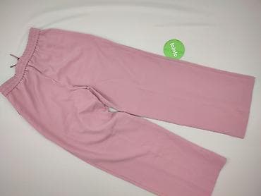 szorty len: Spodnie materiałowe damskie, rozmiar M — 3