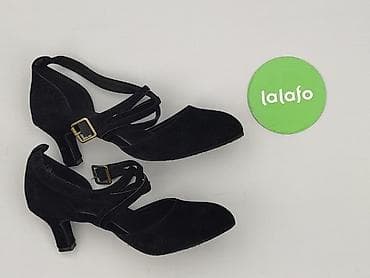 glany na platformie ccc: Czarne damskie czółenka taneczne na niskim obcasie - Przeznaczenie — 3