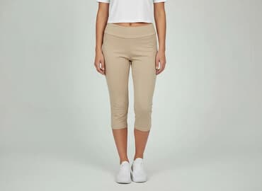 legginsy bawełniane krótkie damskie: Legginsy Sportowe damskie, rozmiar S — 1