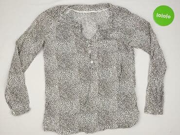 biała jedwabna bluzka damska: Bluzka damska, rozmiar M — 2