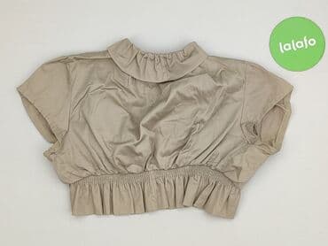 srebrne bolerko do sukienki: Bluzka damska, rozmiar M — 3