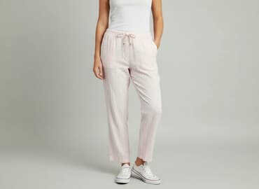 spodnie pizamowe hello kity: Spodnie materiałowe damskie, rozmiar M — 5