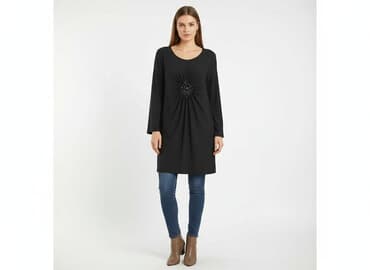 czarna obcisła sukienki: Sukienka damska, rozmiar L — 1