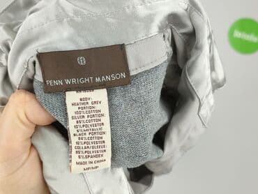 srebrne sukienki na imprezę: Fenn Wright Manson, Sweter damski, rozmiar S — 4