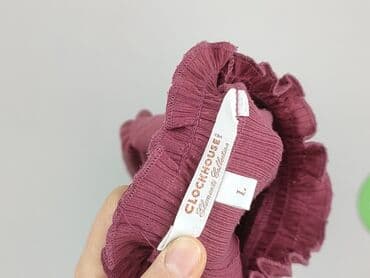 modne bluzki z bufiastymi rękawami: Bluzka damska, rozmiar L — 7