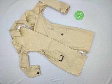 pull and bear kurtka czarna: Reserved, Trencz damski, rozmiar XS — 2