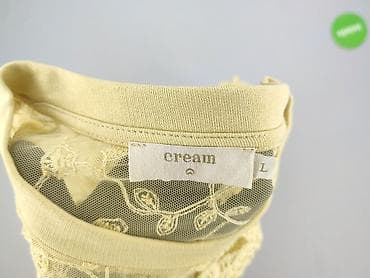 bluzki dekolt w serce: Cream, Bluza damska
, rozmiar L — 4