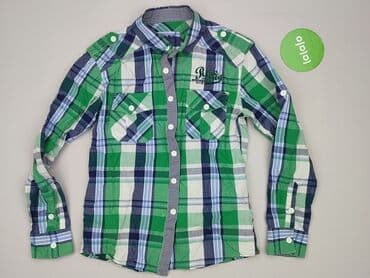 kurtka joop: Shirt 12 years, condition - Very good, pattern - Cell, color - Multicolored — 2