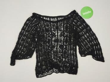 sweter piórkowy na drutach: Bluzka damska, rozmiar S — 3