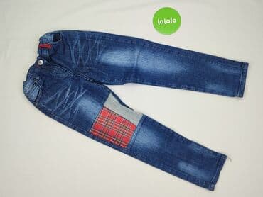 ubrania na dyskotekę: Spodnie jeansowe, Cool Club, 8 lat, 128, stan - Bardzo dobry — 2