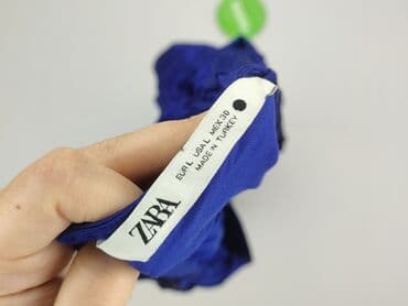 niebieska satynowa sukienka zara: Zara, Kombinezon damski, rozmiar L — 4