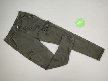 spodnie cargo crop: Spodnie cargo damskie, M — 2