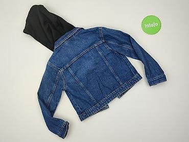 mango katana jeansowa: Dziecięca kurtka jeansowa, 7 lat, 116-122 cm, Alive, stan - Idealny — 3