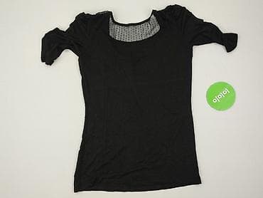 czarny tshirt: Bluzka damska, rozmiar S — 3