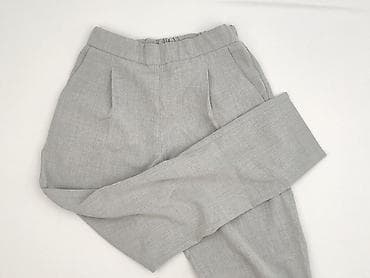 spodnie cargo szare pull and bear: PULL&BEAR, Spodnie materiałowe damskie, rozmiar S — 1