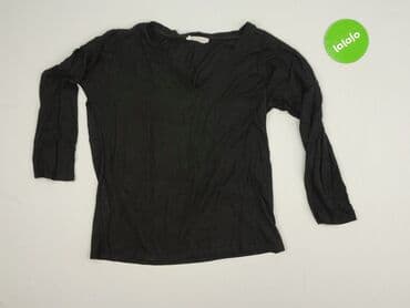czarne bluzki dekolt v: Bluzka damska, rozmiar S — 2