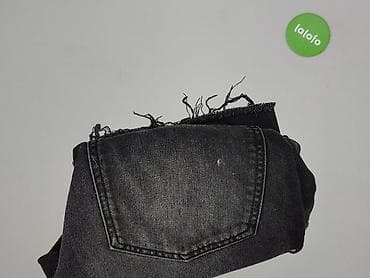 czarne cargo pull and bear: Bershka, Szorty damskie, rozmiar S — 6