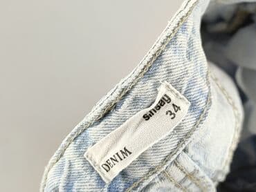 jeansy jasnoniebieskie: Denim, Jeansy damskie, rozmiar XS — 4