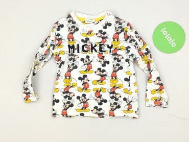 top z bufkami: Світшот, Disney, 1,5-2 р., 86-92 см, стан - Дуже гарний — 2