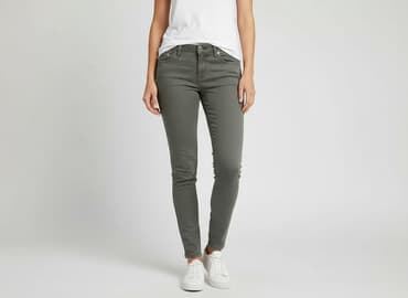 trampki biale tommy hilfiger: Tommy Hilfiger, Spodnie materiałowe damskie, rozmiar S — 1