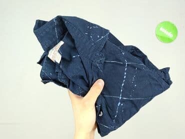 pepco koszula dla chlopca: Shirt 5-6 years, condition - Very good, pattern - Monochromatic, color - Blue — 5