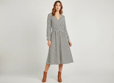 sukienka h m czerwona: H&M L.O.G.G., Sukienka damska, rozmiar S — 6