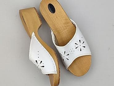 buty folk: Klapki damskie, rozmiar 40 — 1