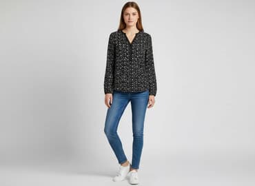 modbis bluzki koszulowe: Vero Moda, Bluzka damska, M — 6