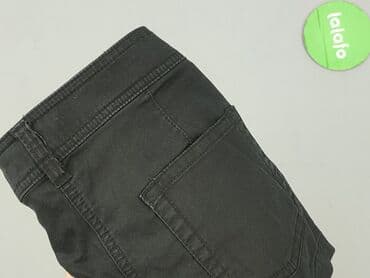 szorty jeansowe damskie szare: H&M, Szorty damskie, rozmiar L — 6