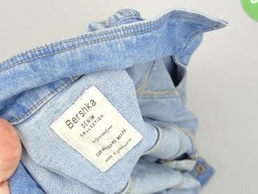 mohito marynarka niebieska: Bershka, Kurtka jeansowa damska, rozmiar XS — 5