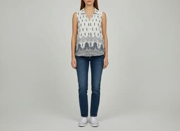 hm bluzki z krótkim rękawem: TXM, Bluzka damska, rozmiar M — 6