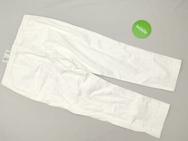 stradivarius spodnie z eko skory: H&M Conscious, Spodnie materiałowe damskie, M — 3