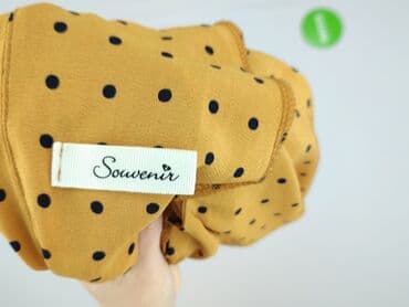 żółte bluzki z krótkim rękawem: Souvenir, Bluzka damska, rozmiar L — 4