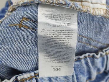 spodnie w panterkę stradivarius: Spodnie jeansowe, 3-4 lat, 104, stan - Bardzo dobry — 4
