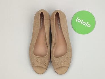 tanie buty na koturnie ccc: Flat shoes for women, size 39 — 2