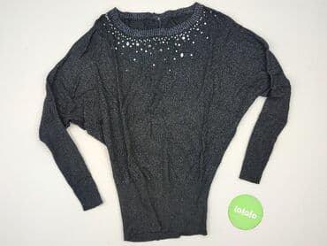 cekinowy sweter: Sweter damski, 4XL — 2