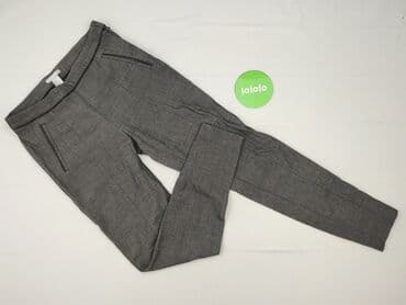 krótkie spodenki do grubych rajstop: H&M, Material trousers for women, size S (EU 36) — 2