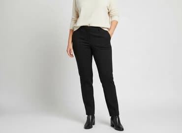 kurtki zimowe damskie wyprzedaż mohito: Mohito, Spodnie materiałowe damskie, rozmiar XL — 6